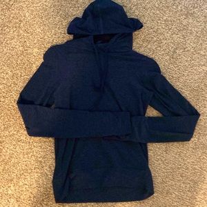 Outdoor Voices cloud knit hoodie - navy